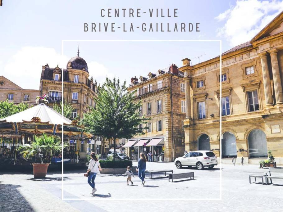 Apartmán #Le Maitre Du Navire - Grand Studio - Hyper Centre Brive-la-Gaillarde Exteriér fotografie